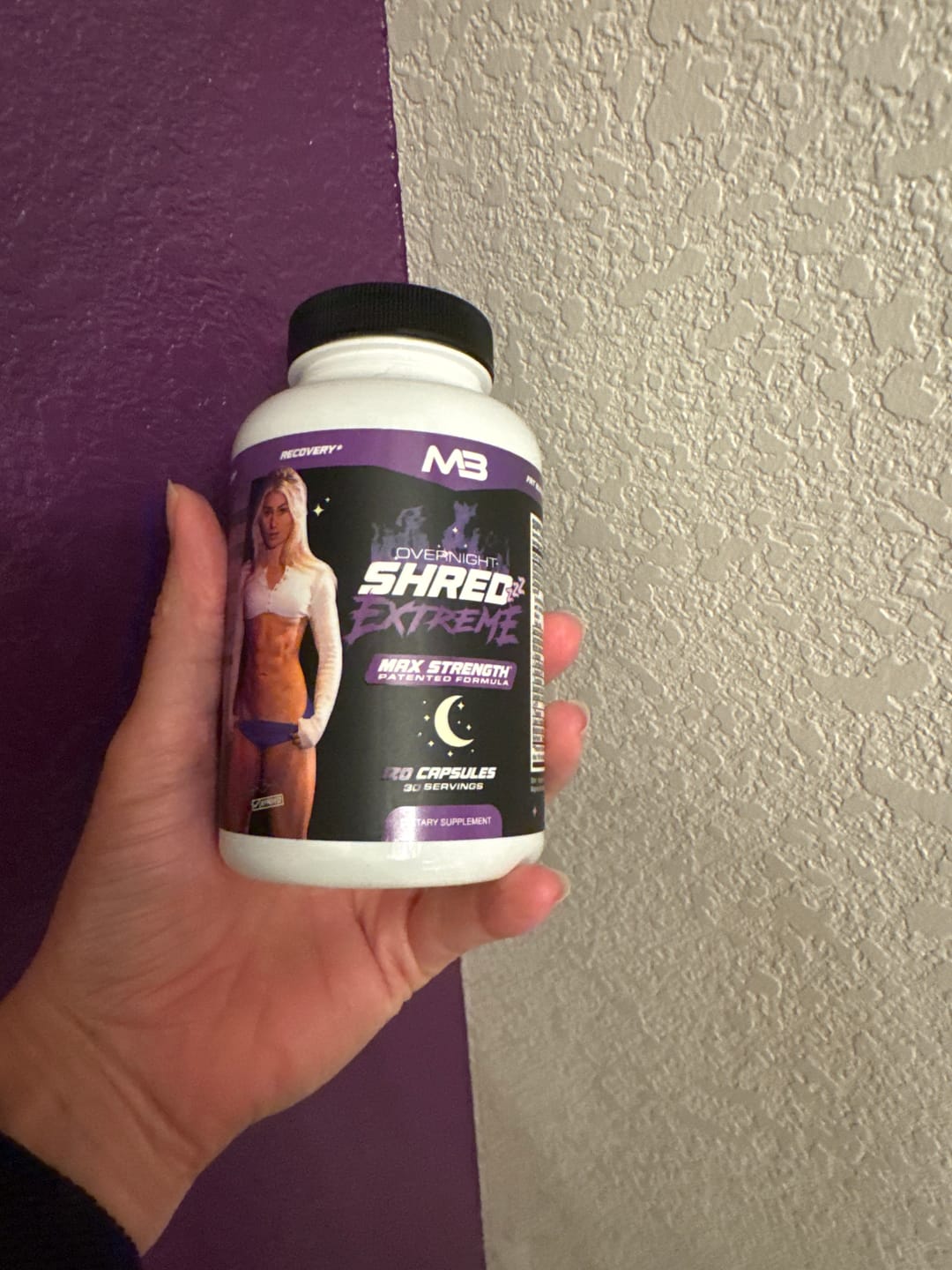 Customer photo review of Overnight ShredZZZ Extreme (Overnight Fat Burner)