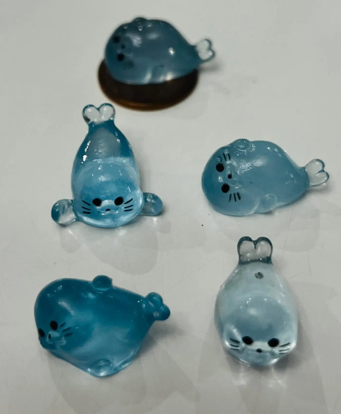 Customer photo review of Mini Seal Figurines