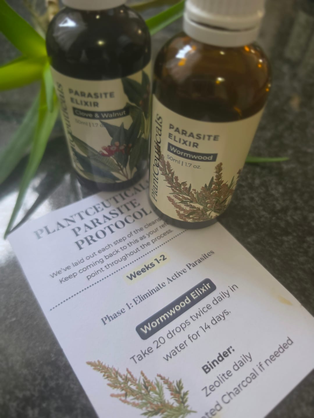 Customer photo review of Parasite Cleanse Kit