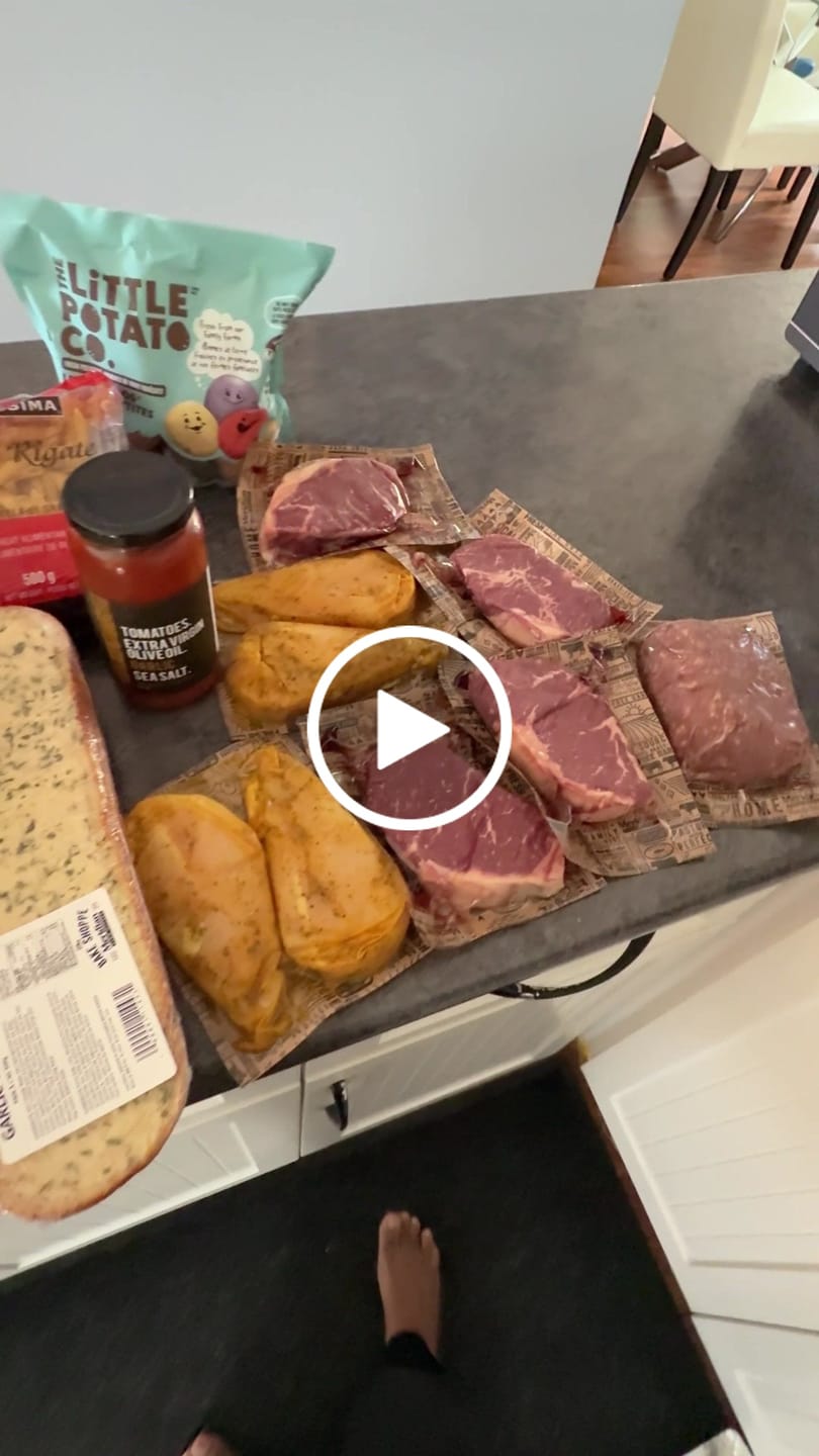 Customer video review of Family Value Grocery Box