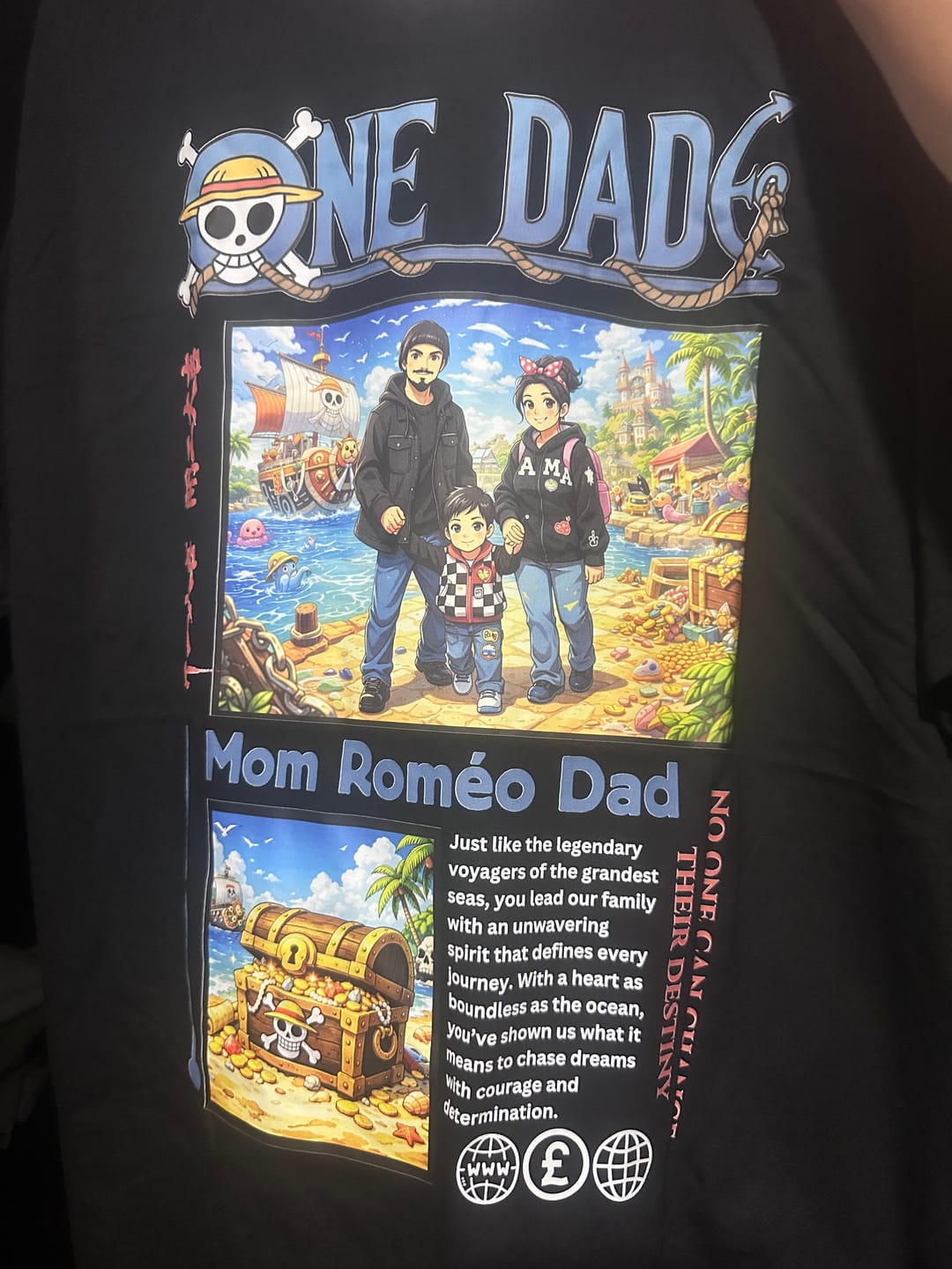 Customer photo review of ONE DAD - custom made