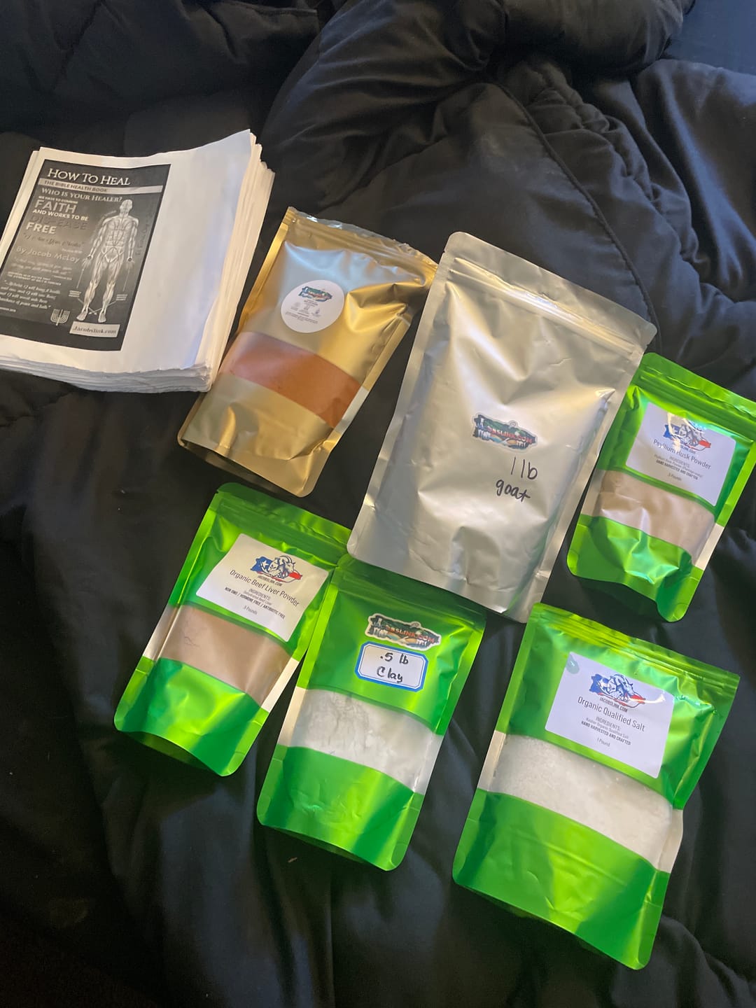 Customer photo review of Beef Liver + Salt Package