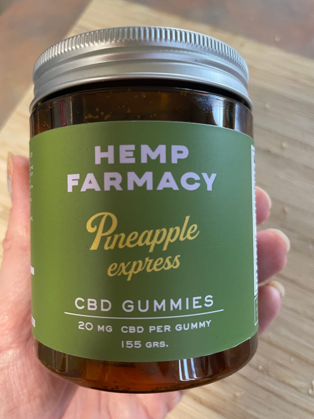 Customer photo review of Pineapple Express Day-Time CBD Gummies