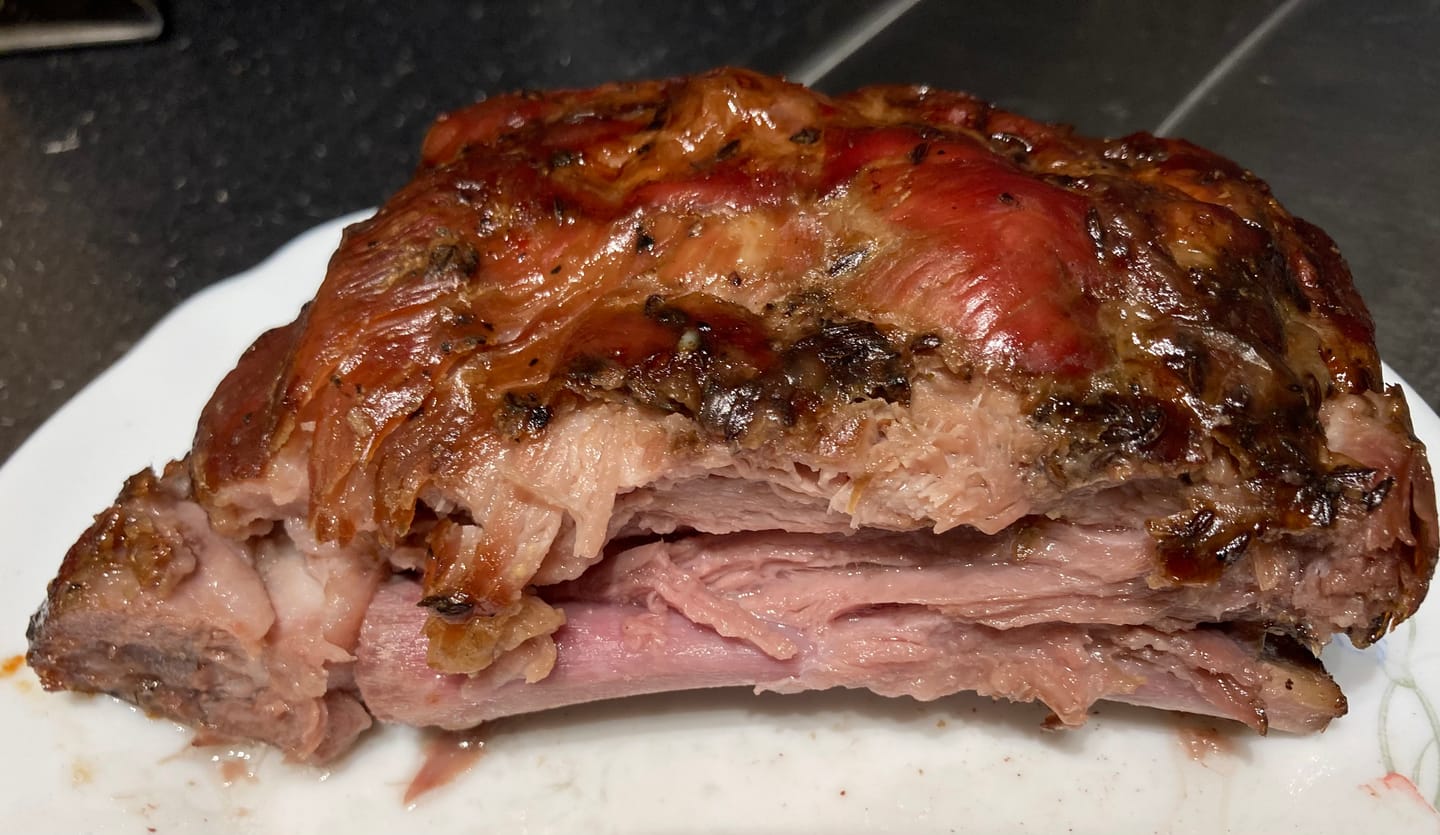 Customer photo review of Schweinsbrustspitz / Dicke Rippe "Rocco Rib Cut"