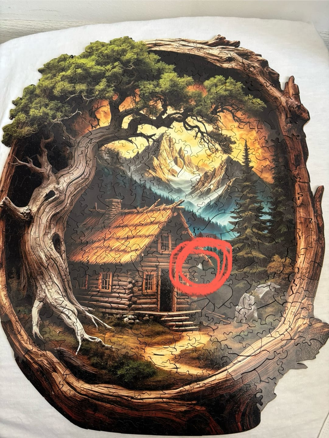 Customer photo review of Ağaç Ev - Ahşap Puzzle