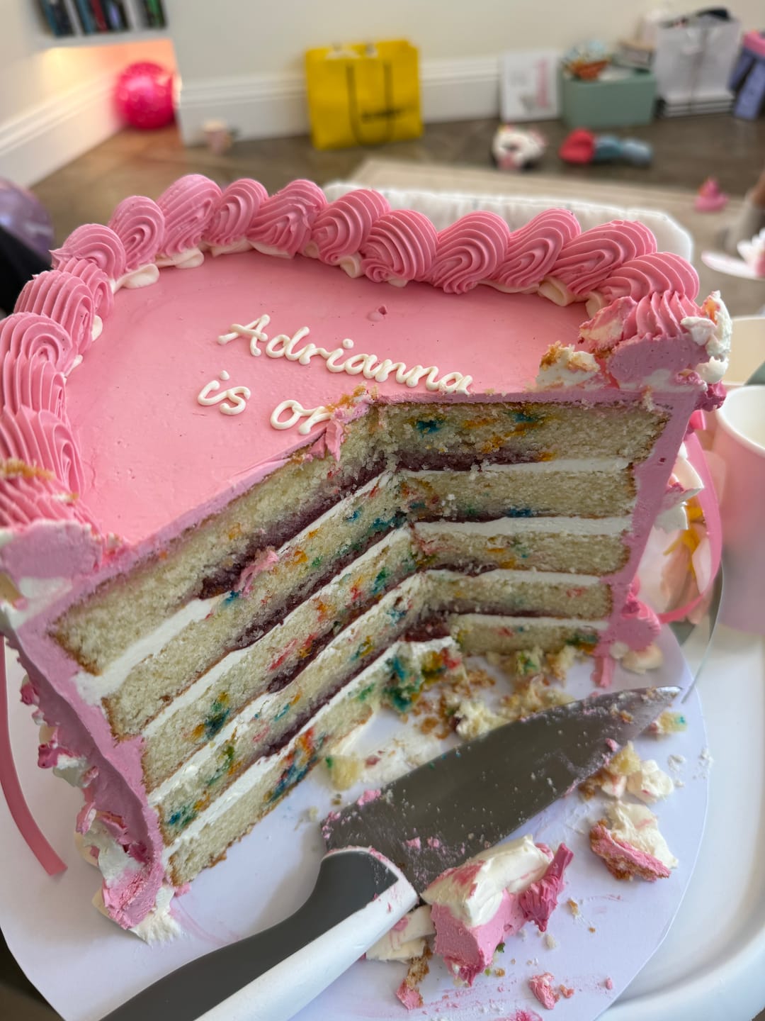 Customer photo review of Vintage Heart Cake - Tonal Colour