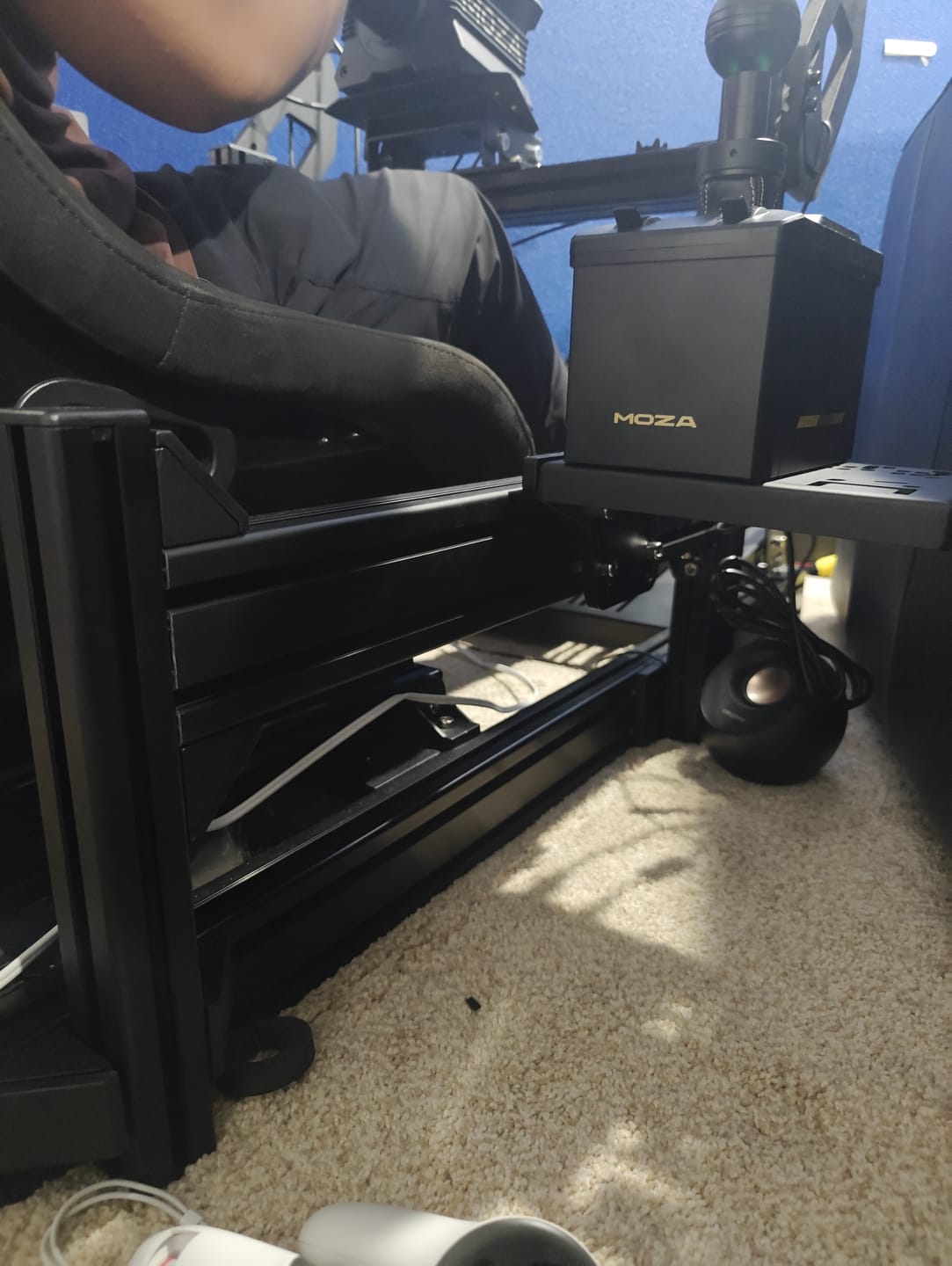 Customer photo review of Chassis Shifter Mount & Mouse Pad Kit