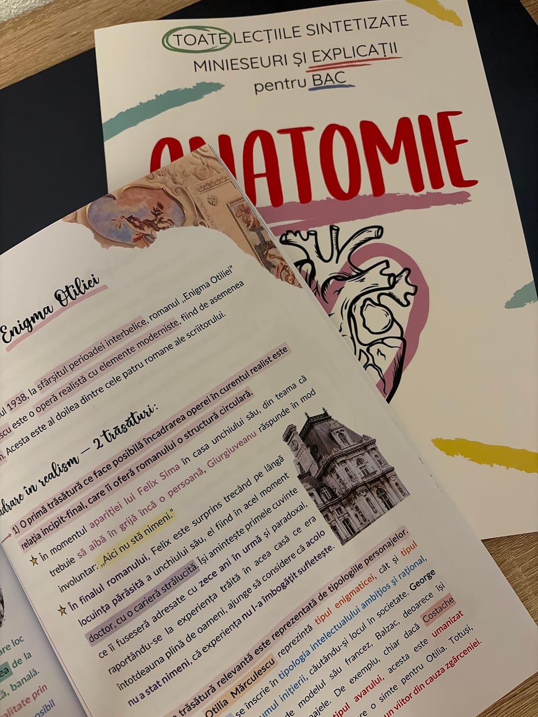 Customer photo review of Pachet Bacalaureat (Română + Anatomie clasele XI-XII) Bacademia