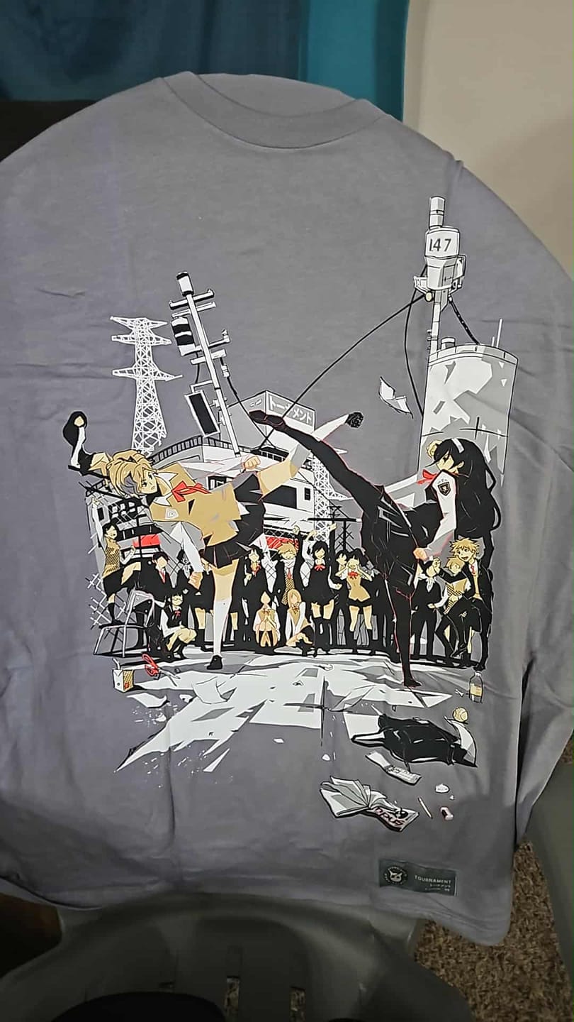Customer photo review of Tournament T-Shirt