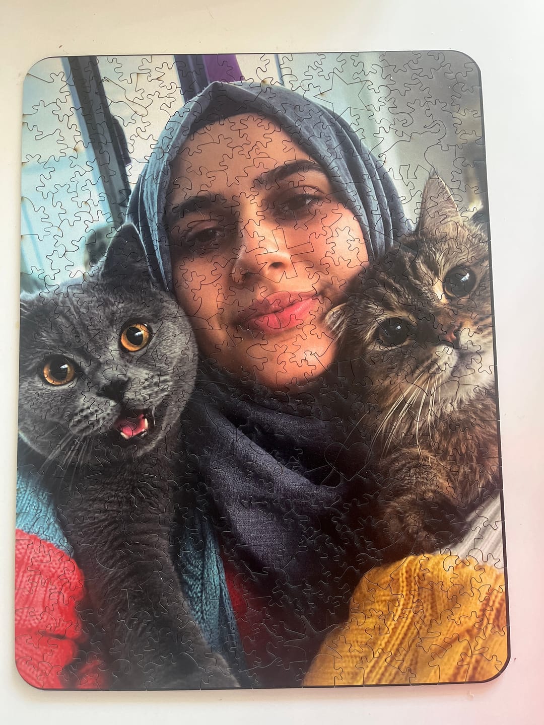 Customer photo review of Kişisel Tasarım - Ahşap Puzzle