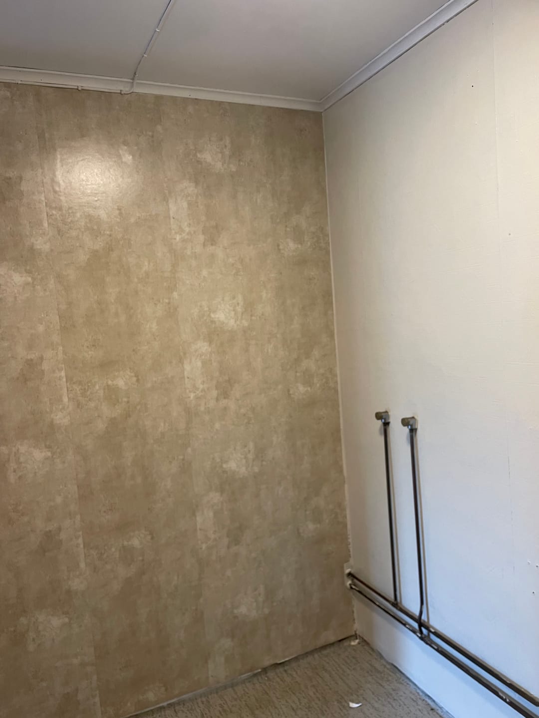 Customer photo review of Premium Limewash beige kontaktplast