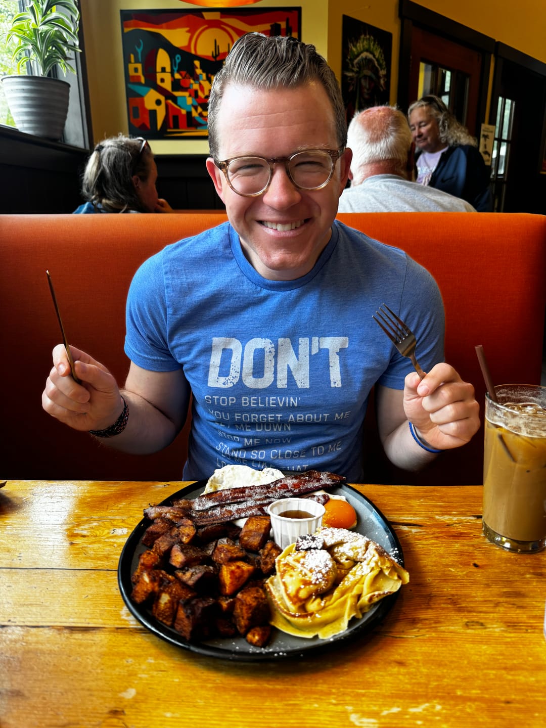 Customer photo review of Don't... T-Shirt