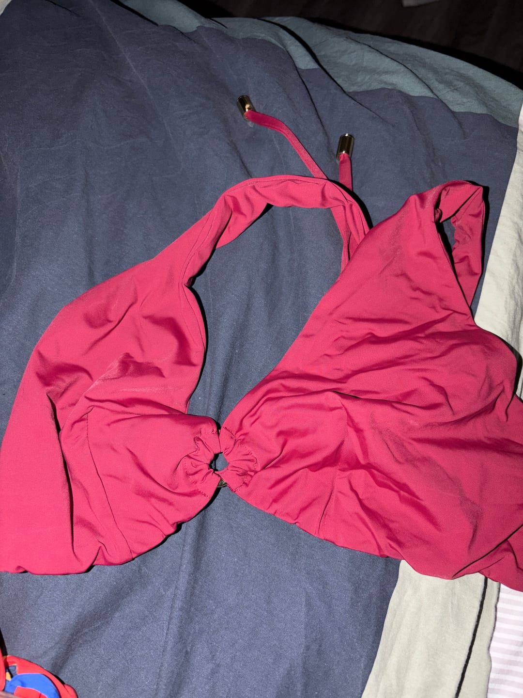 Customer photo review of Havana Bikini Top - Shiraz
