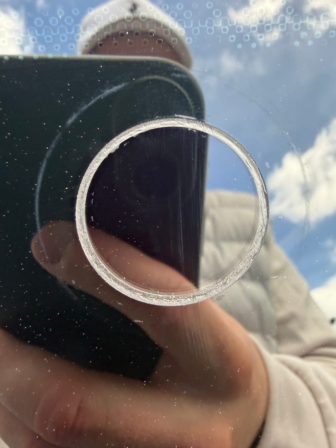 Customer photo review of Heckwischer Echtglas Stopfen | Cupra