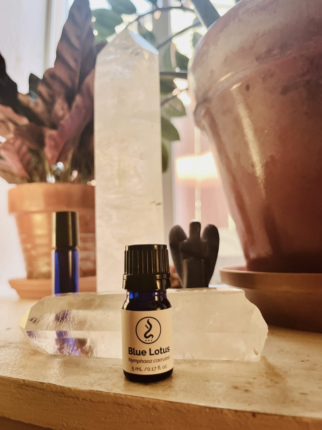 Customer photo review of True Egyptian Blue Lotus Oil 5 mL | Cold-Pressed