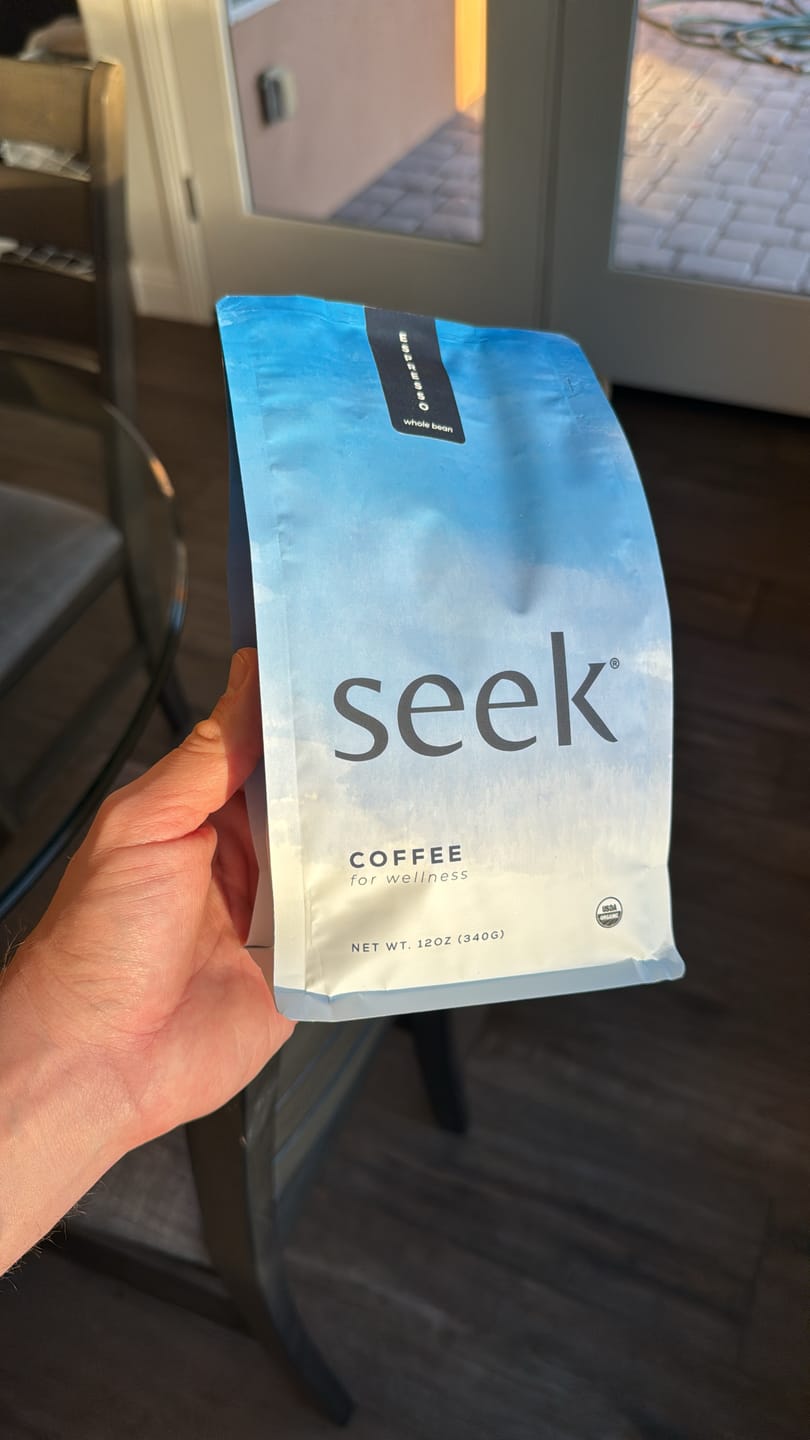Customer photo review of Seek® Organic Mold & Mycotoxin Free Espresso