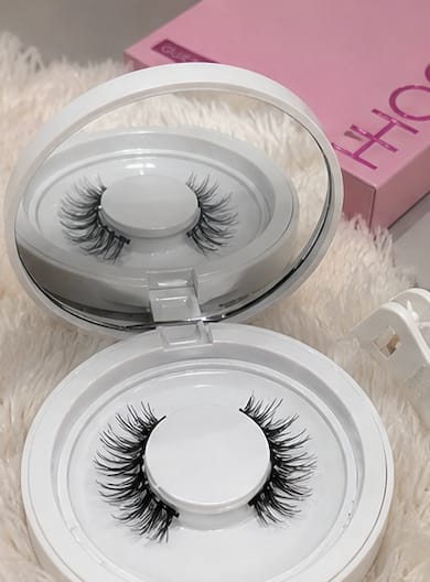 Customer photo review of Magnetic Eyelashes | Glue Free & Soft False Eyelashes