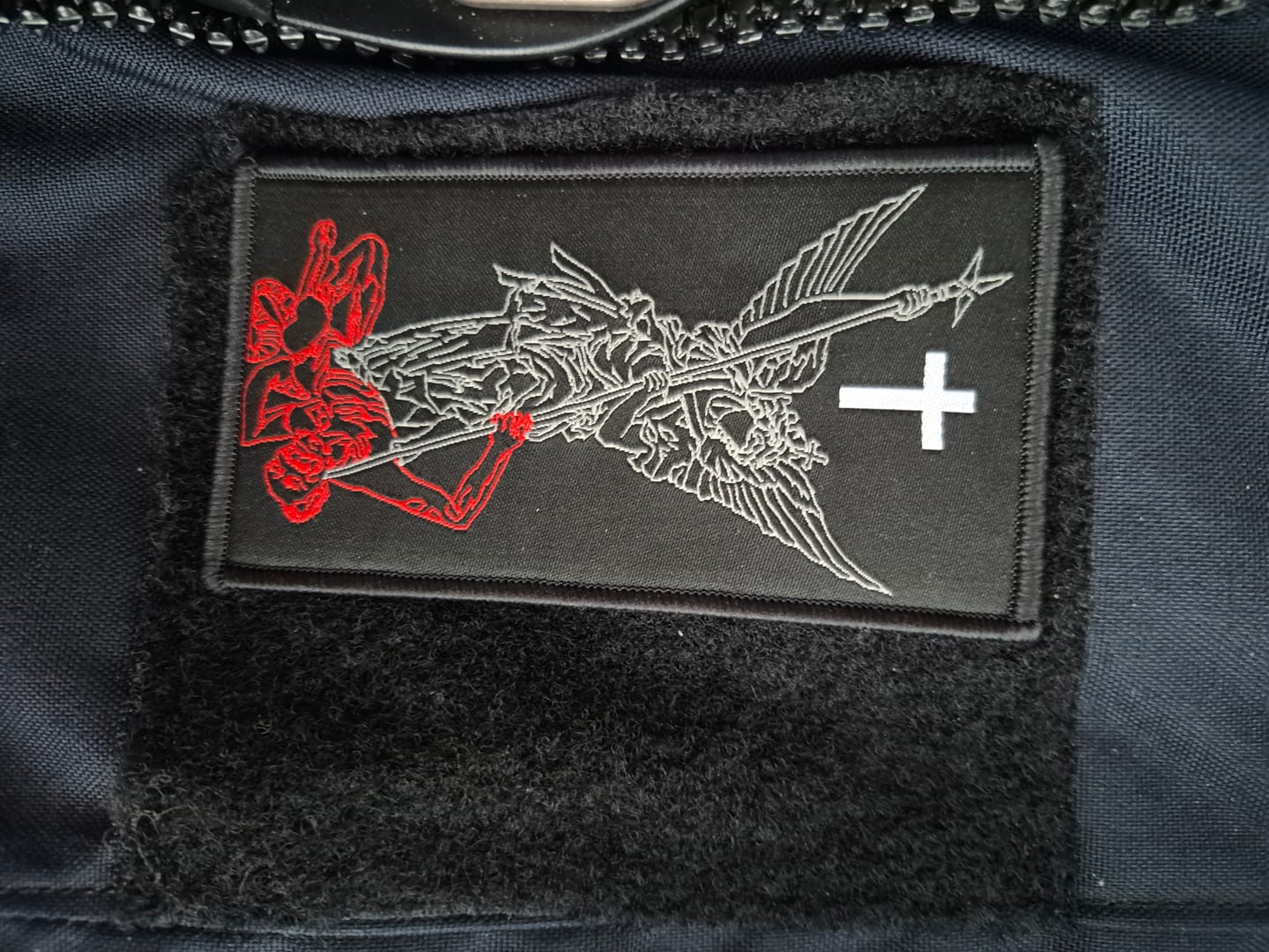 Customer photo review of SAINT MICHAEL Patch