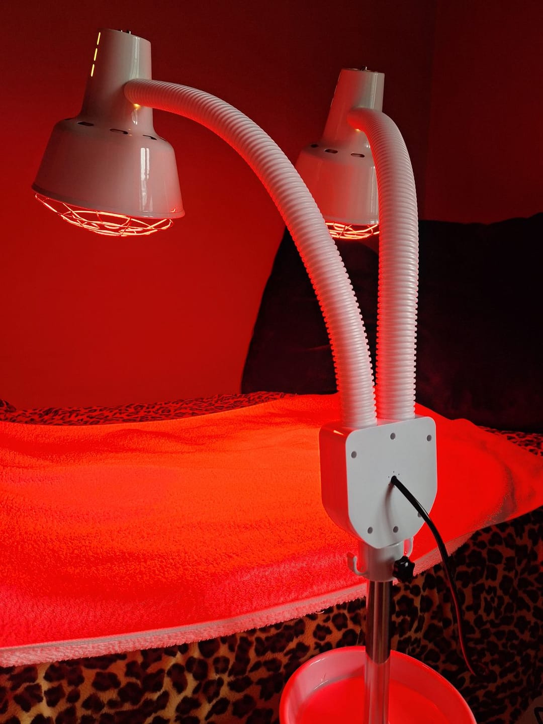 Customer photo review of LIROMA® Infraroodlamp Dubbele kop – 507 – Ideaal voor thuis