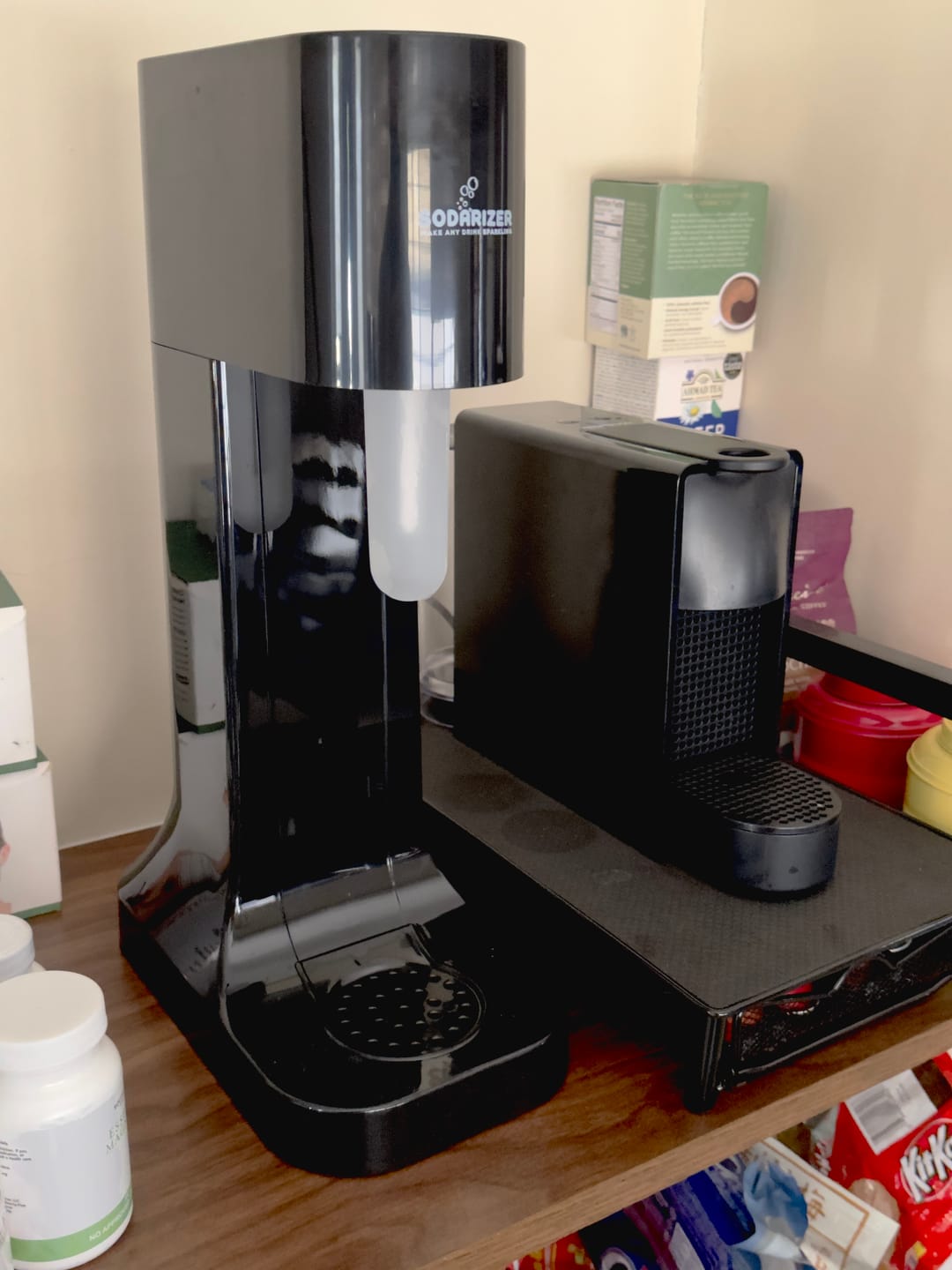 Customer photo review of Sodarizer Spark: Soda and Seltzer Water Maker