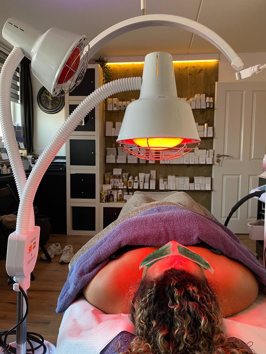 Customer photo review of LIROMA® Infraroodlamp Dubbele kop – 507 – Ideaal voor thuis