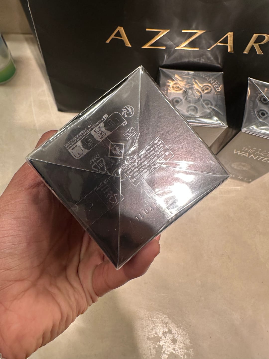 Customer photo review of Azzaro The Most Wanted Intense Eau de Parfum Spray for Men