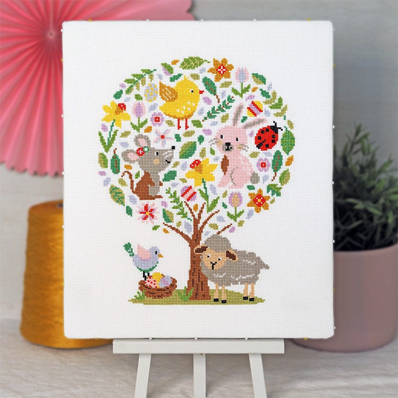 Customer photo review of Hello Petal - Cross Stitch Pattern