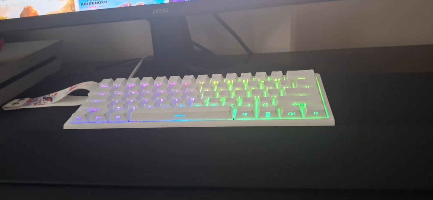 Customer photo review of FGG Madlions MAD60/68 Klavye (Manyetik Switch / HE)