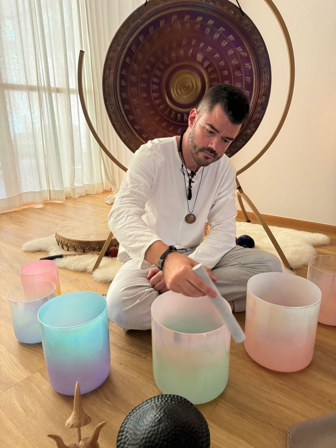 Customer photo review of "The Mystic" Klangschalen Set 432 Hz | AkashaBowls®