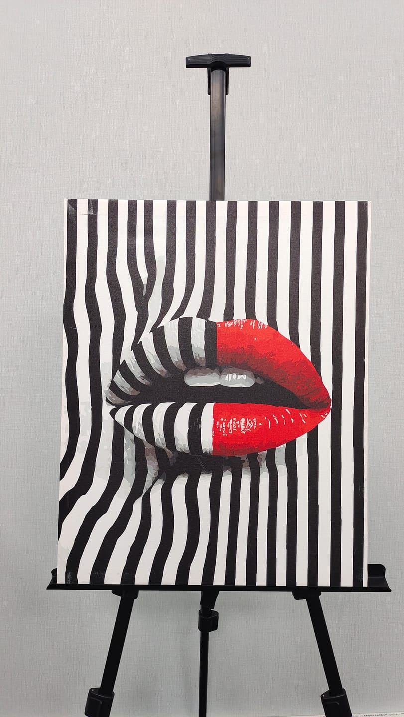Customer photo review of Bold Expression | Paint by Number