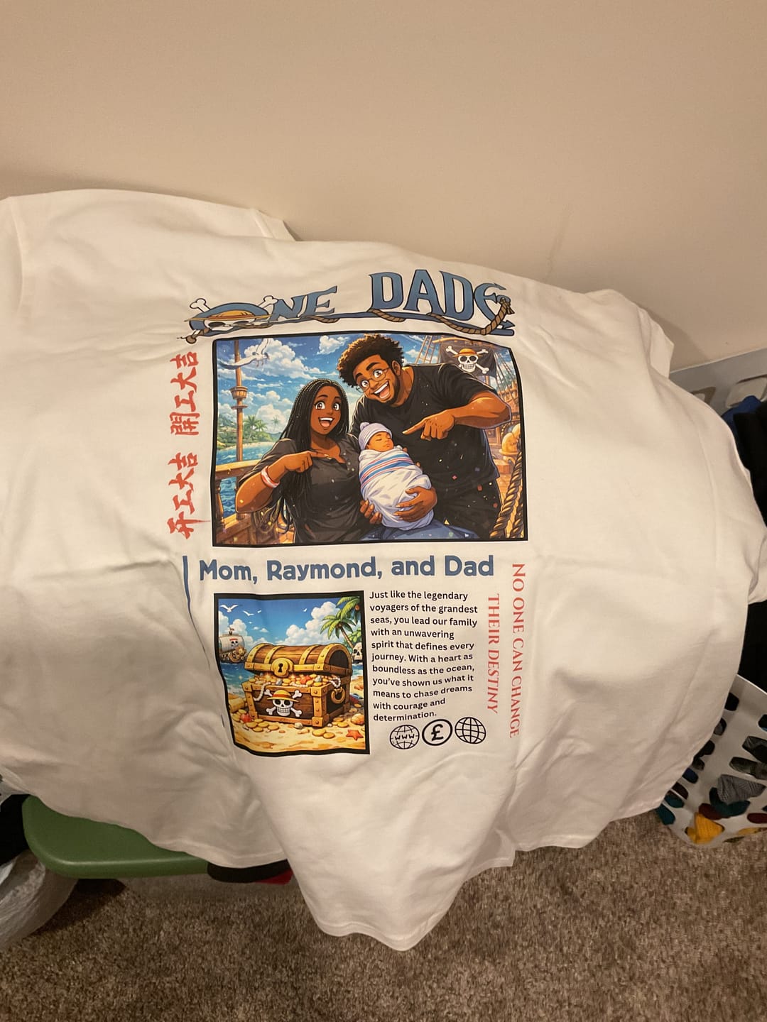 Customer photo review of ONE DAD - custom made