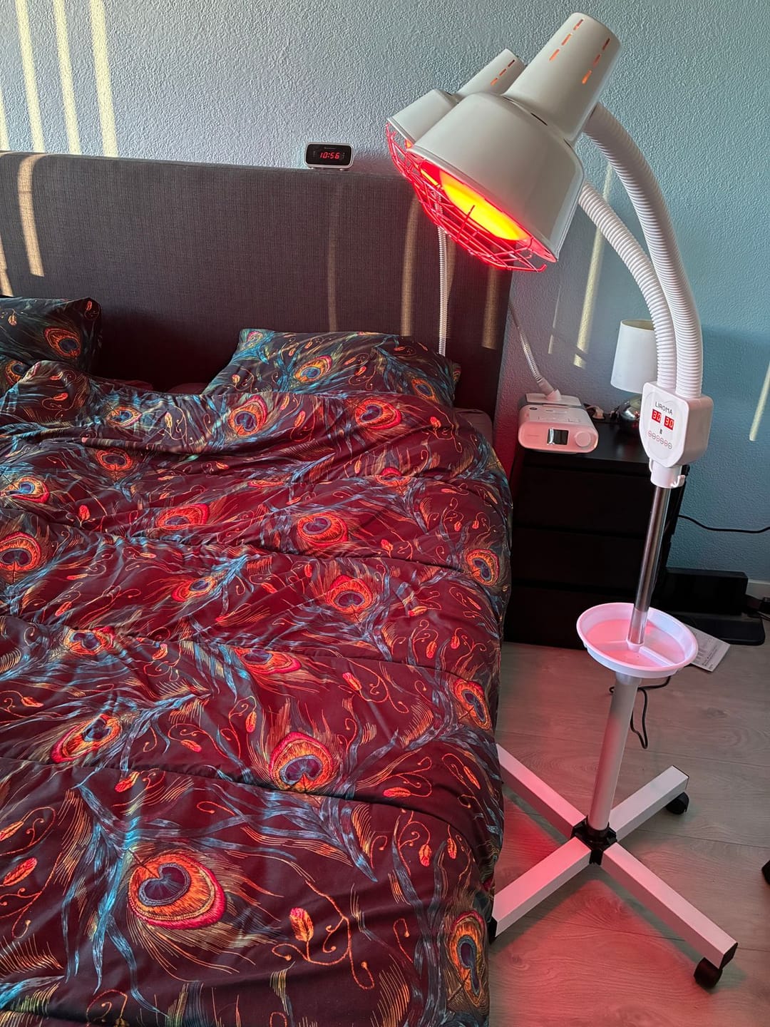 Customer photo review of LIROMA® Infraroodlamp Dubbele kop – 507 – Ideaal voor thuis