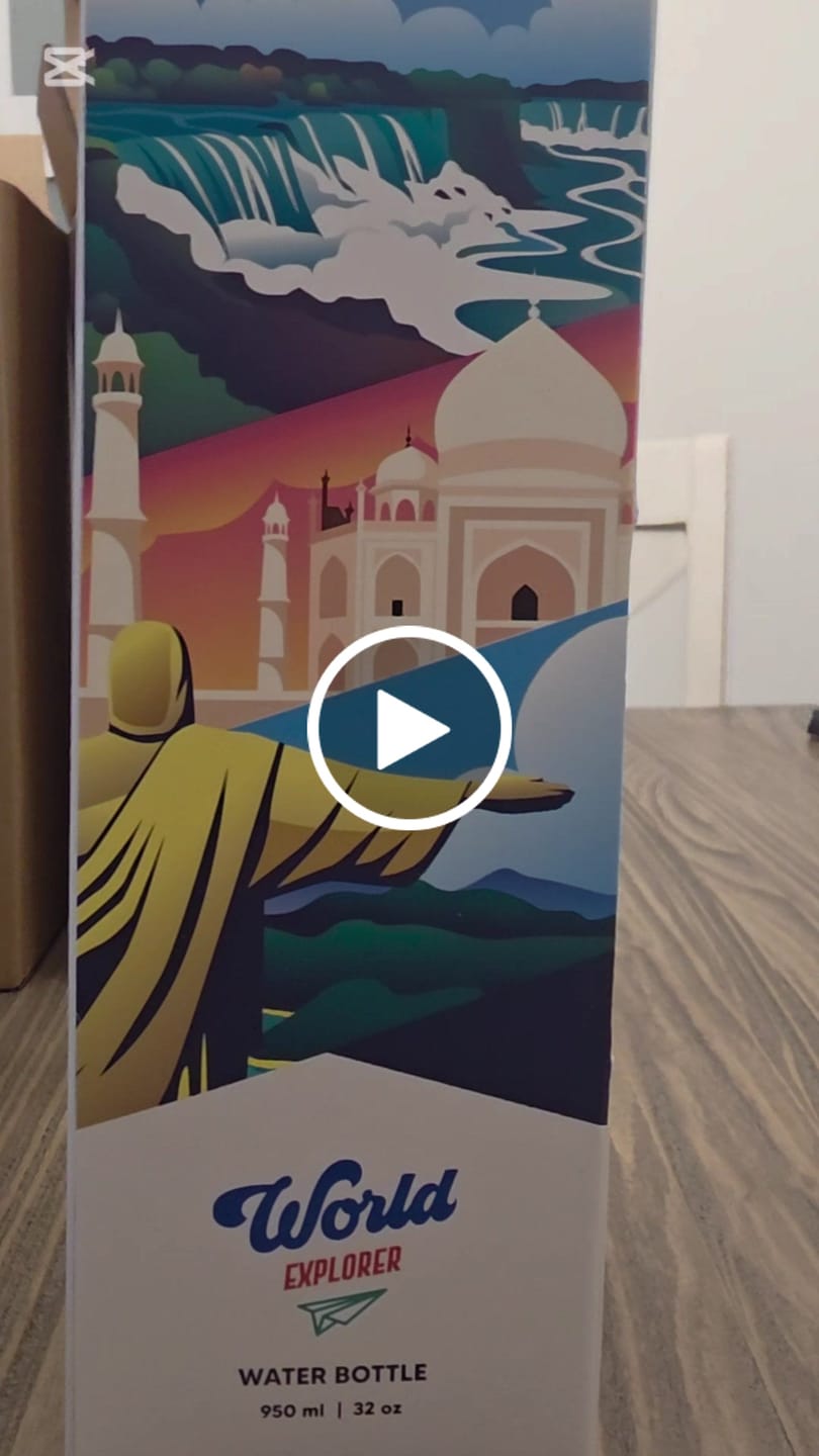 Customer video review of World Explorer Bottle + Stickers