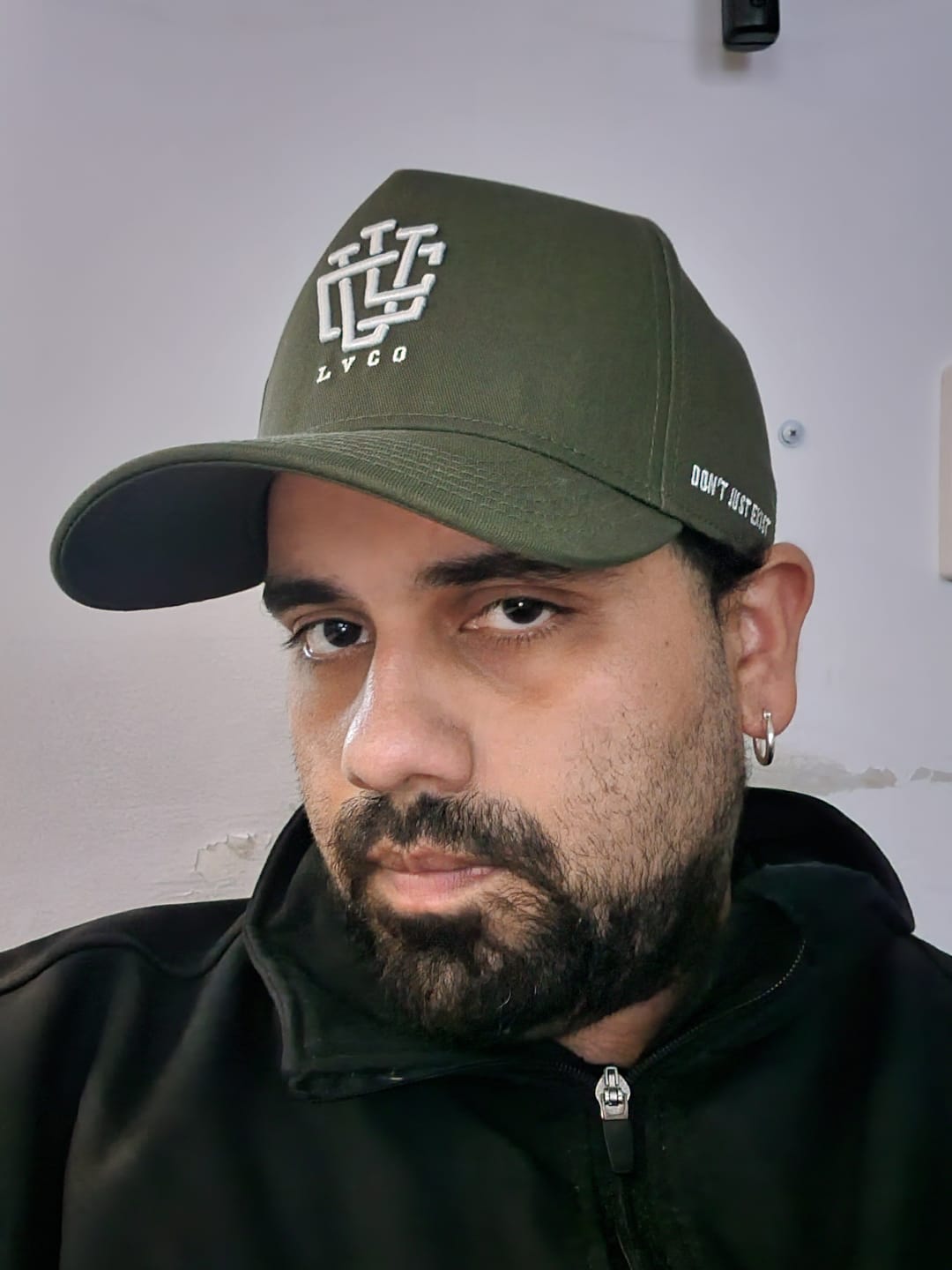 Customer photo review of LVCO "Khaki White" A-Frame Snapback