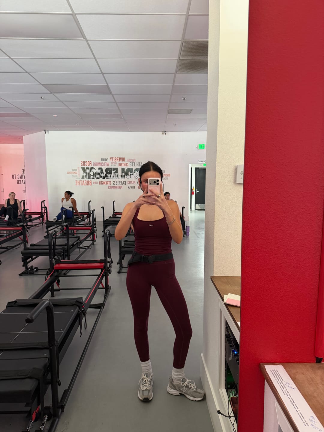 Customer photo review of The Sculpt Tank / Black-Cherry