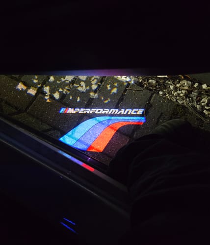 Customer photo review of BMW M LITE DOOR LIGHTS