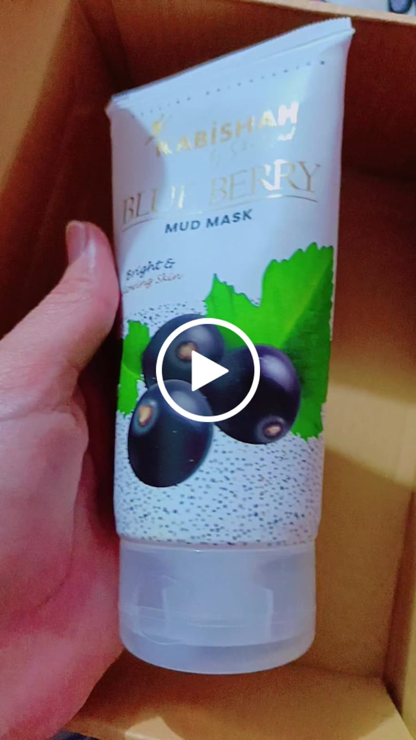 Customer video review of Blue Berry Mud Mask