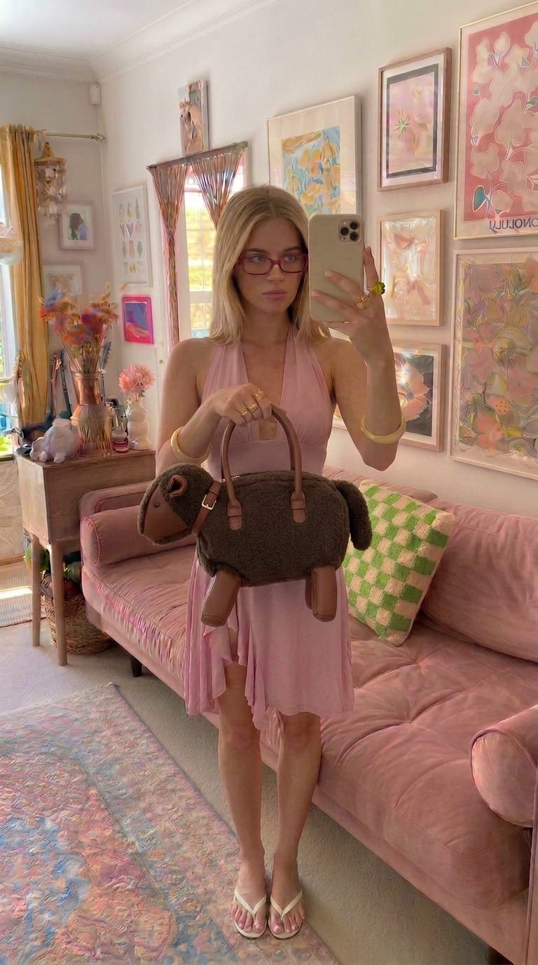 Customer photo review of The Montone Mini in Vegan Leather