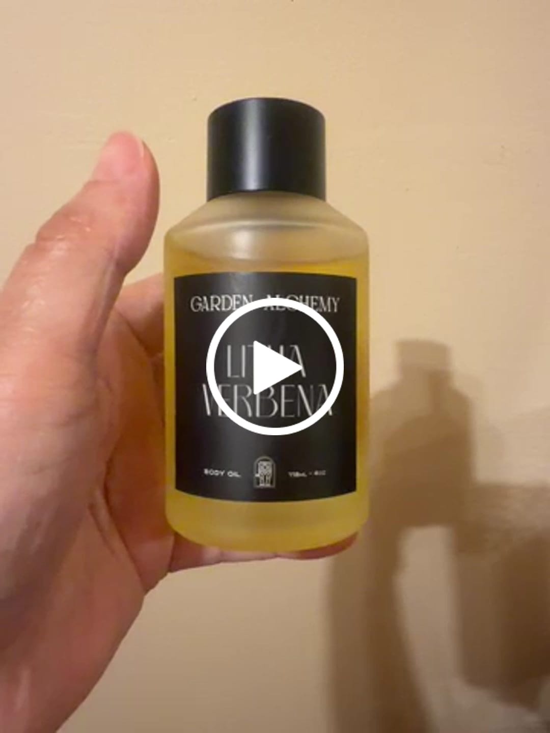 Customer video review of LITHA VERBENA PERFUME BODY OIL