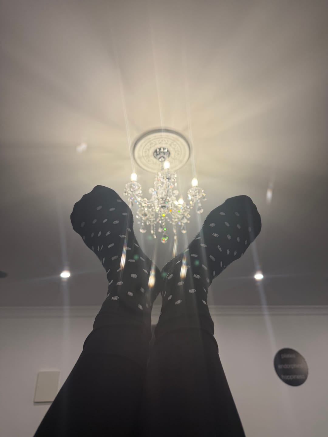 Customer photo review of Dual-direction™ Noir Polka Dots