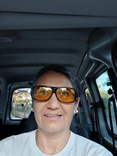 Customer photo review of Anteojos Antiencandilantes ARVANO™ | Chau luces fuertes