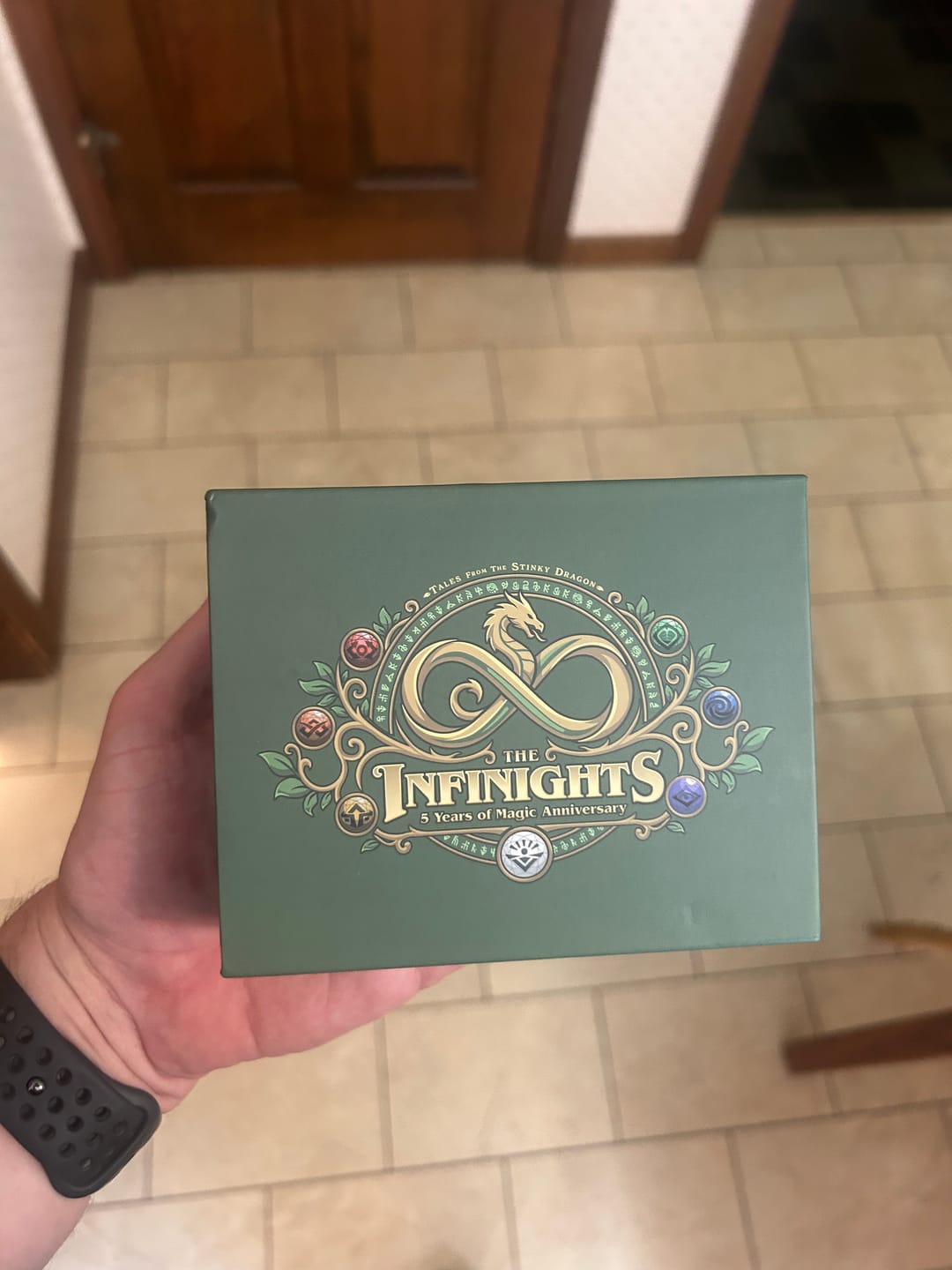 Customer photo review of PRE-ORDER | The Diagem Dice Set | Tales from the Stinky Dragon x Misty Mountain Gaming