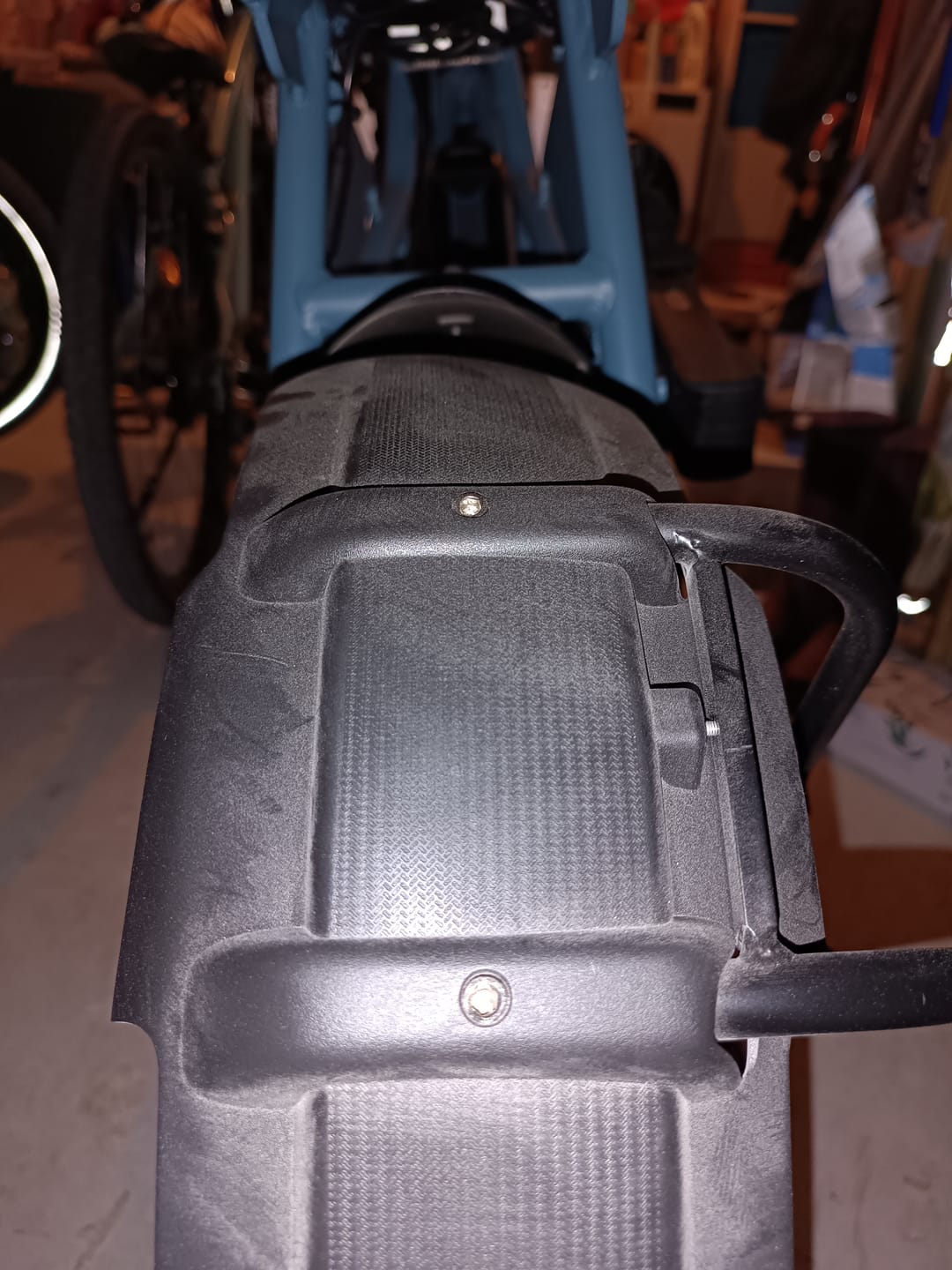 Customer photo review of Gifts Pack（Includs – Foot Peg, Fender & Chainguard!）