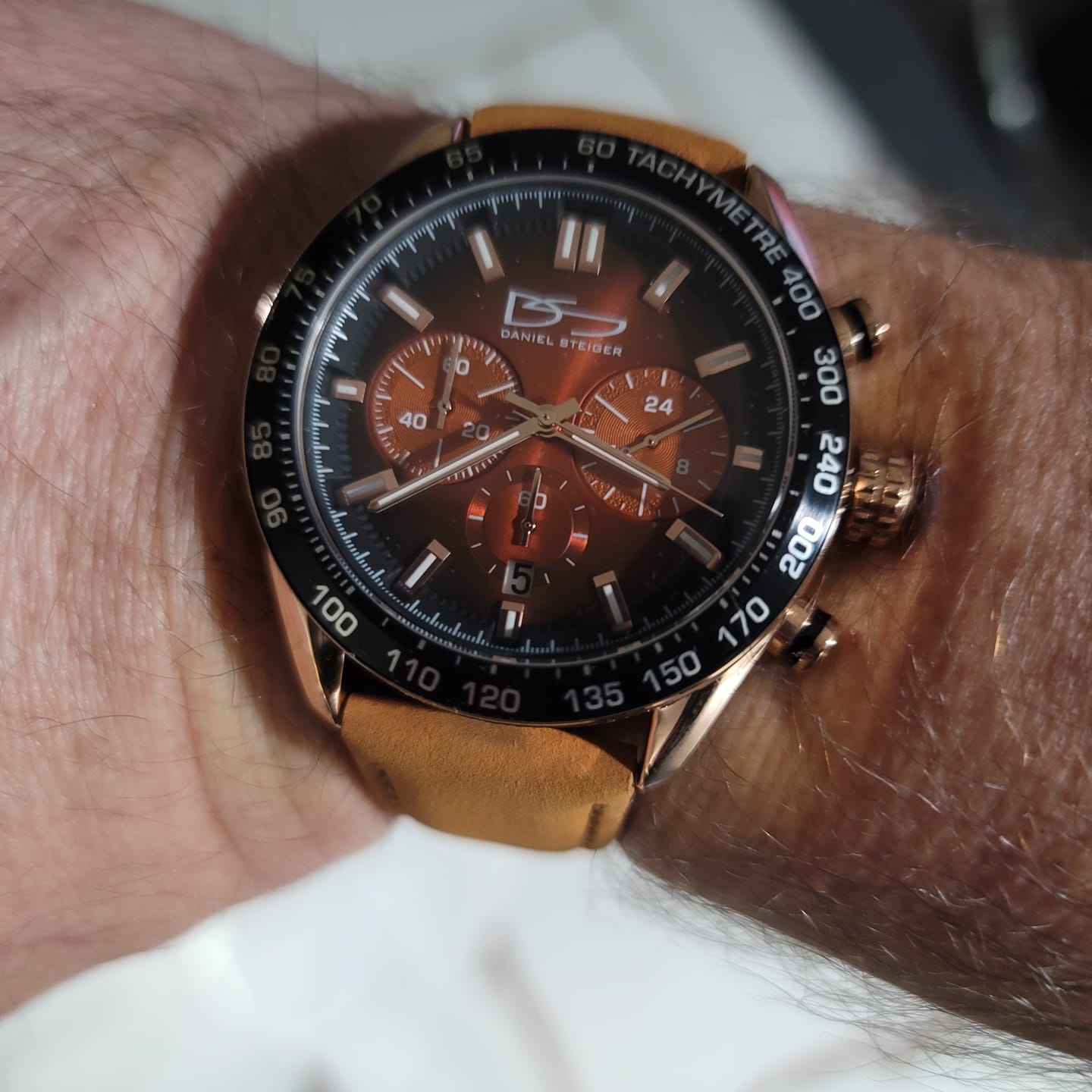 Customer photo review of Desert Shadow Men's Watch