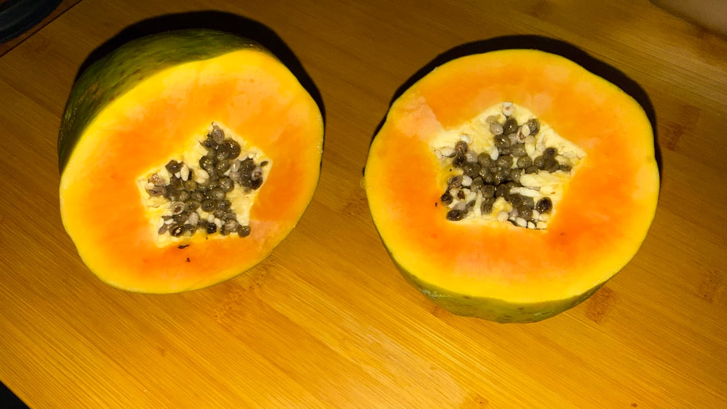Customer photo review of Papaya Bio von Julian 4kg Box Sonderaktion %