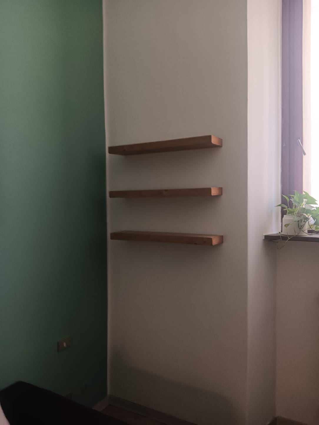 Customer photo review of Mensola - VENERE - Profondità 15-20-25 cm. Rovere Rustico