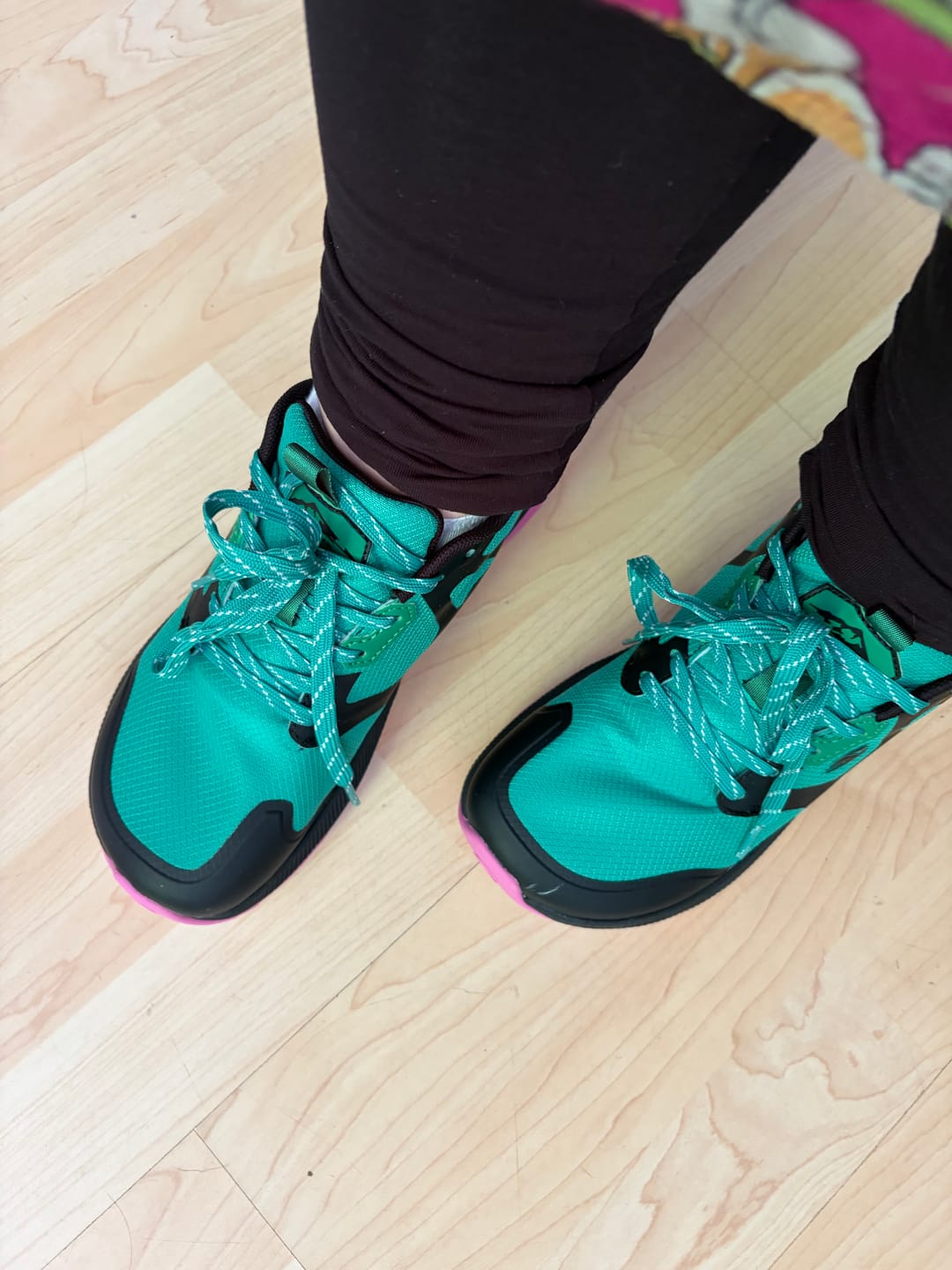 Customer photo review of Aurora - Wide Toe Sneakers