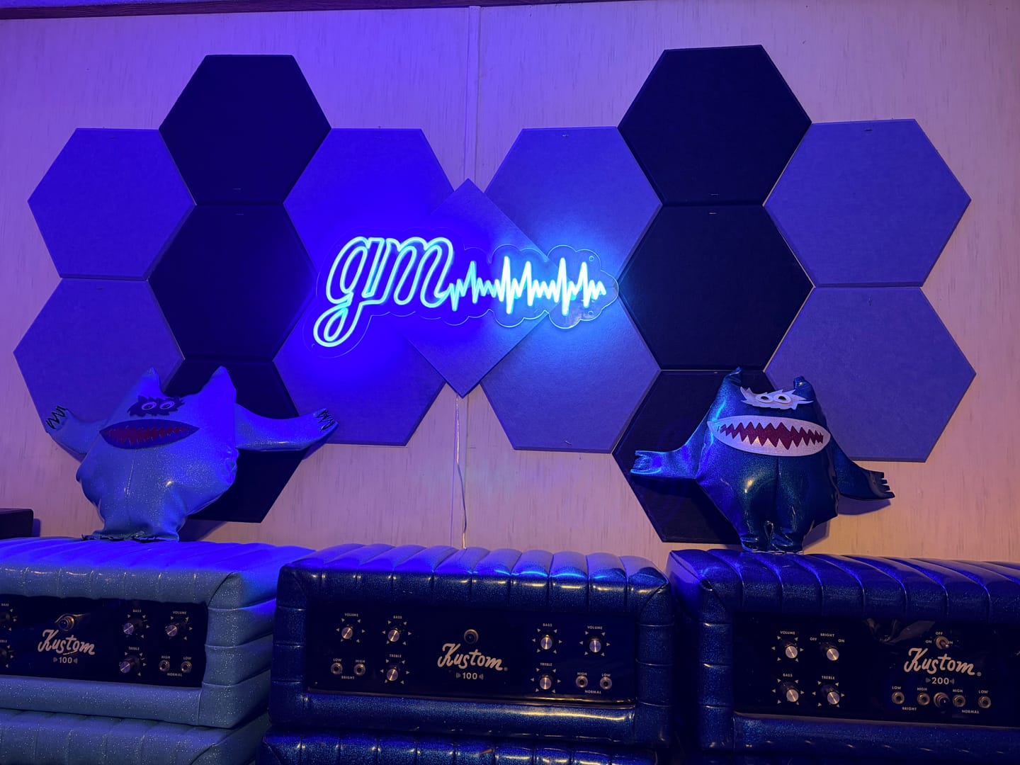 Customer photo review of GM - Premium Neon Artwork