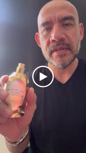 Reseña con vídeo de un cliente sobre Perfume Arabiyat MAHD AL DHAHAB 100ML EDP