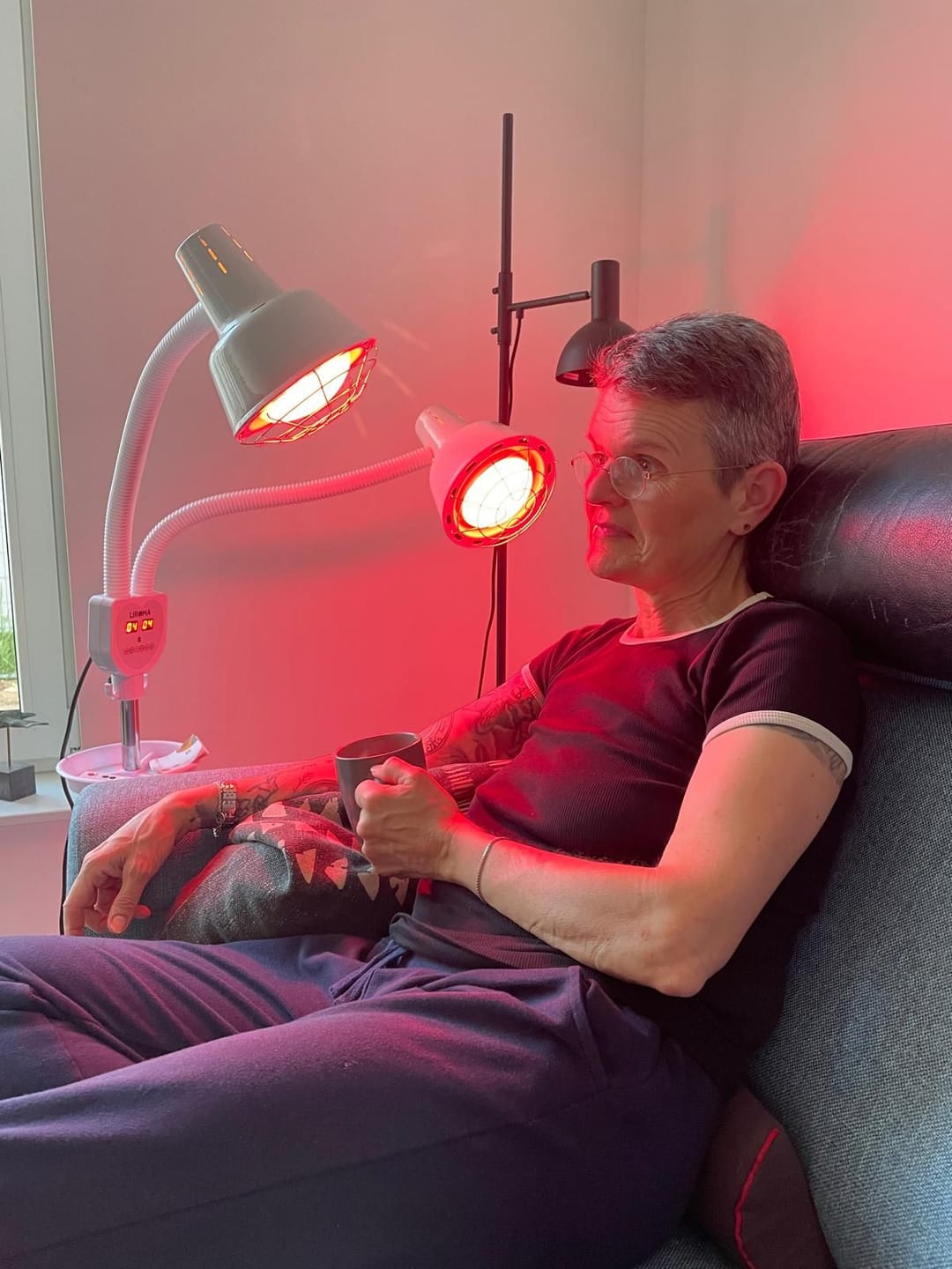 Customer photo review of LIROMA® Infraroodlamp Dubbele kop – 507 – Ideaal voor thuis